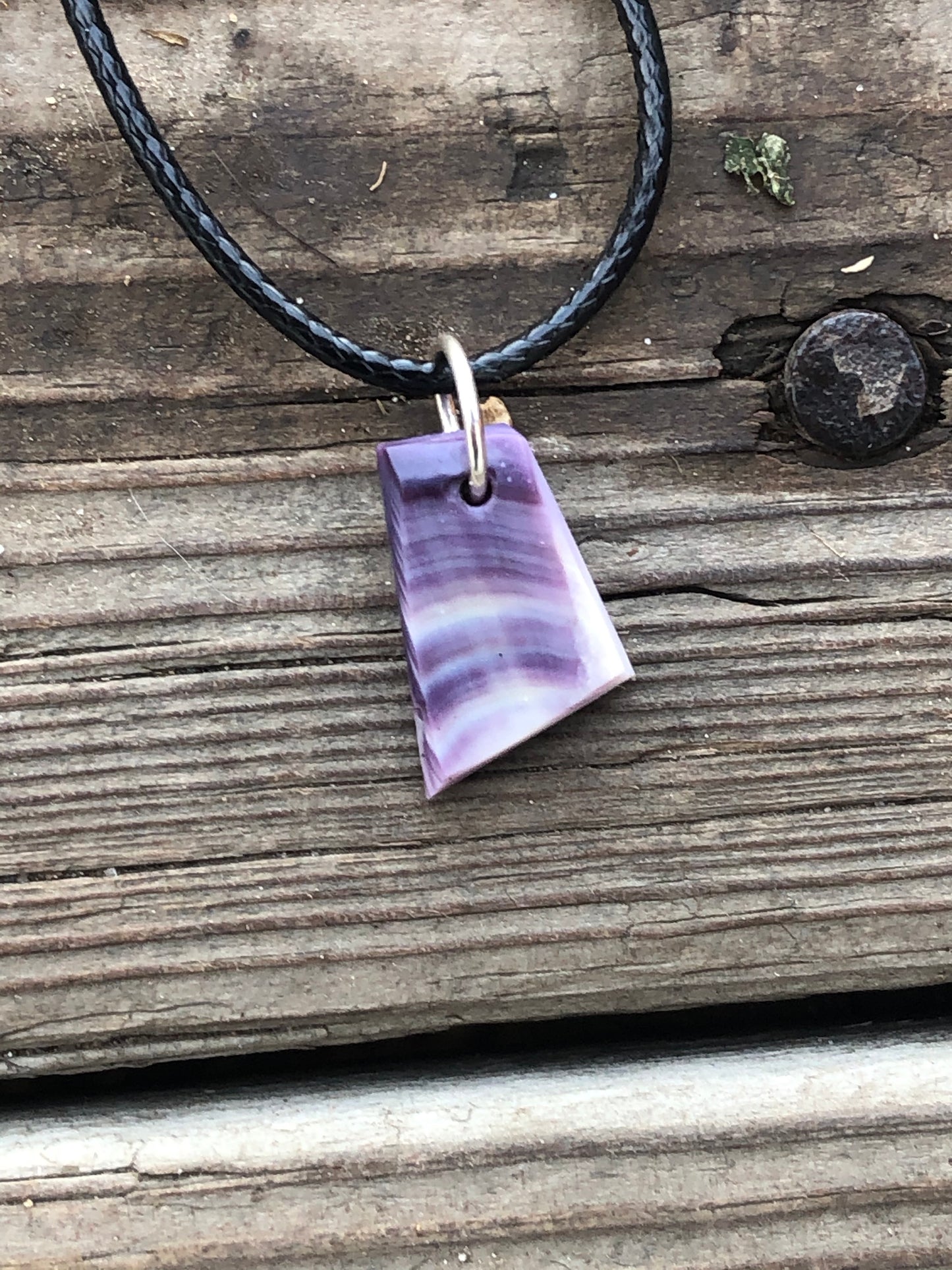 Free Form Wampum necklace