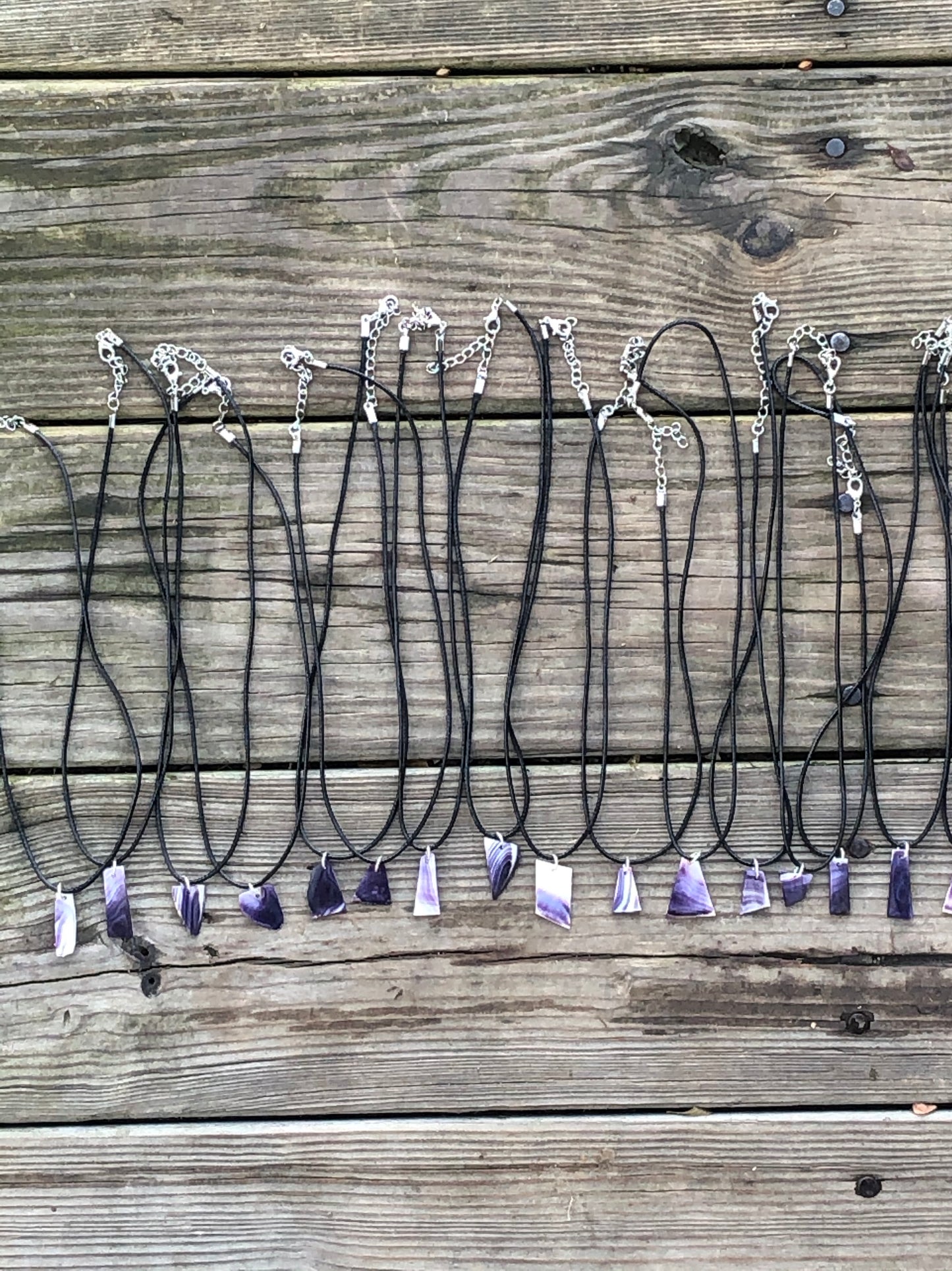 Free Form Wampum necklace