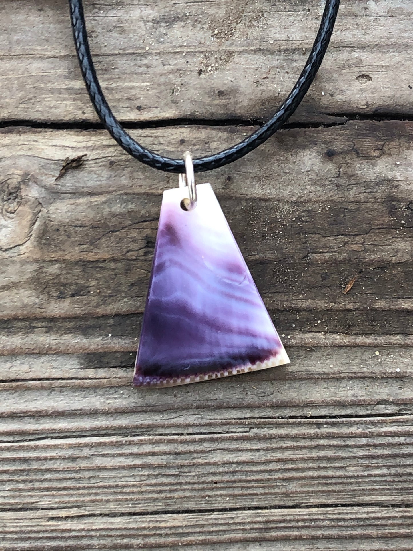 Free Form Wampum necklace
