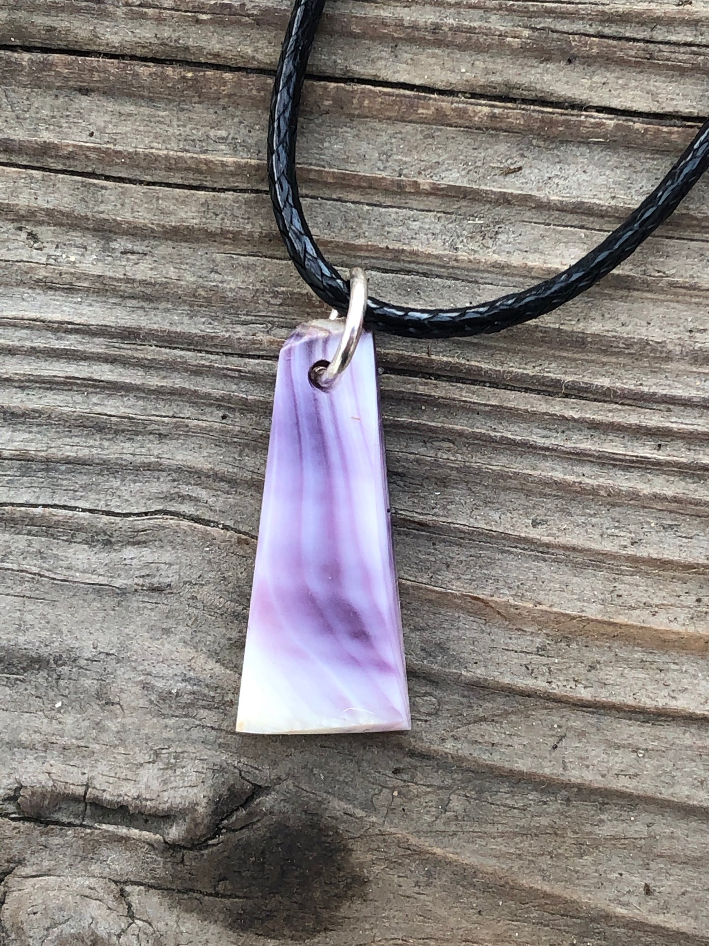 Free Form Wampum necklace