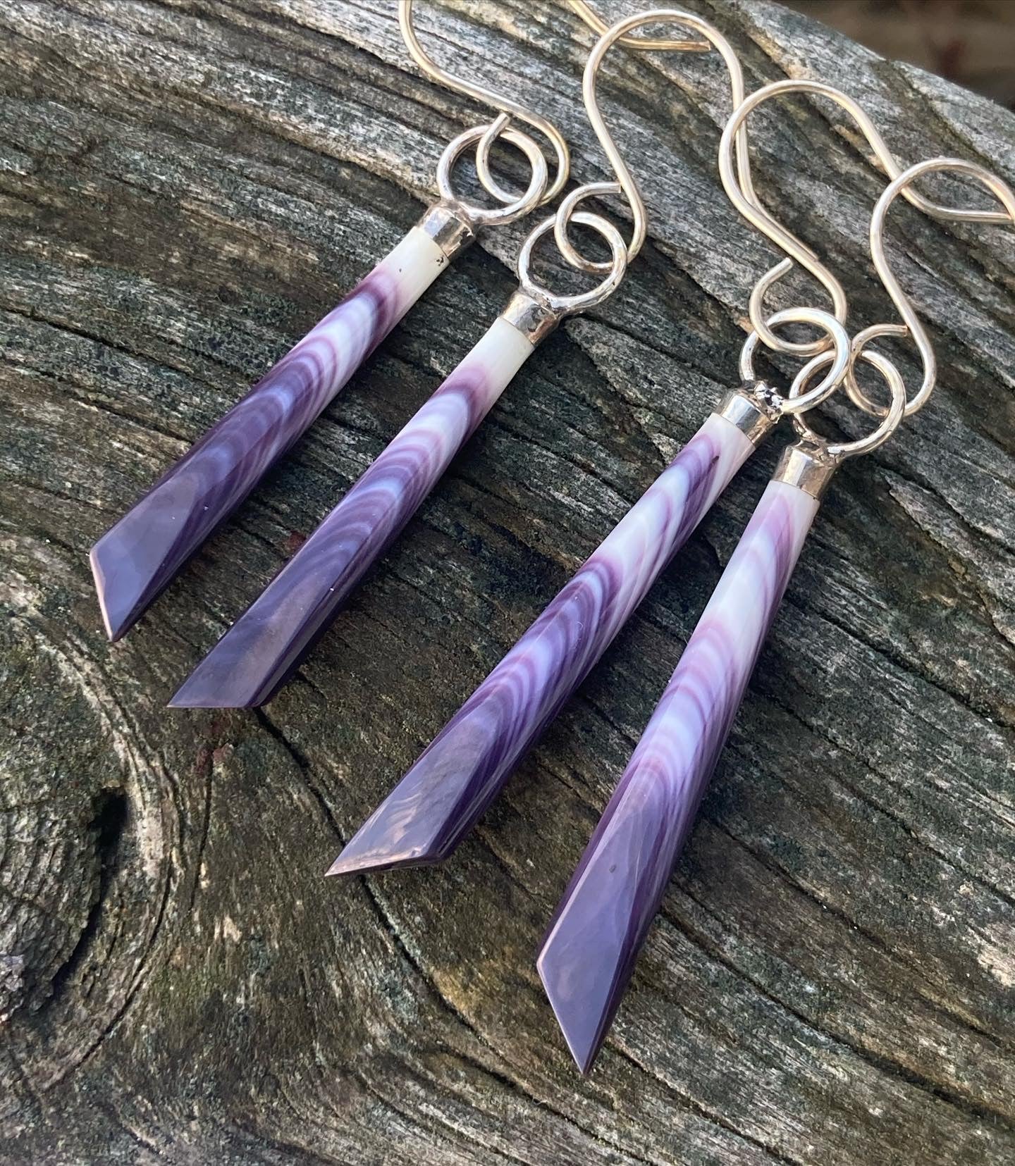 Littletree Wampum Christmas Special Dangles.