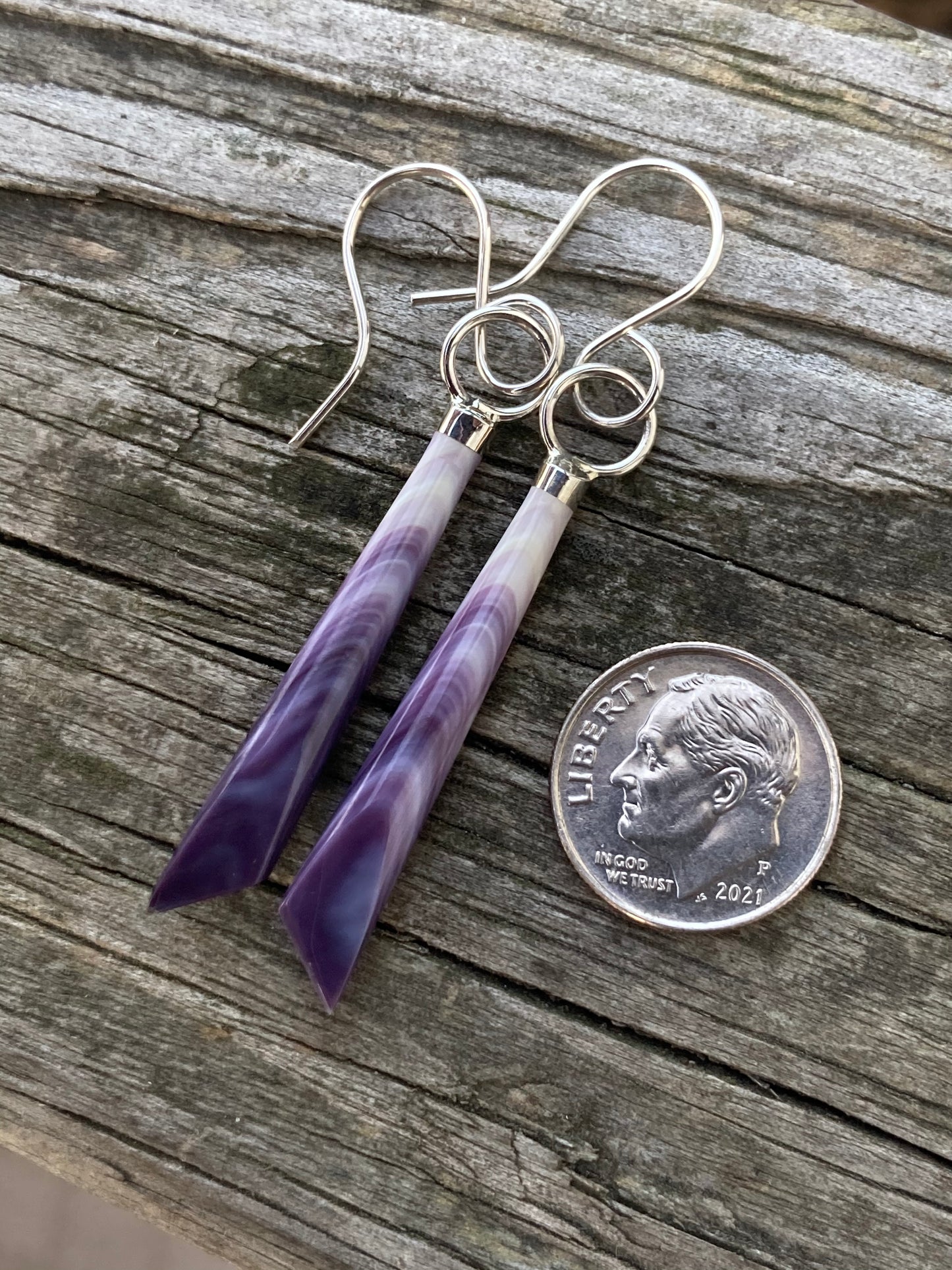 Littletree Wampum Christmas Special Dangles.