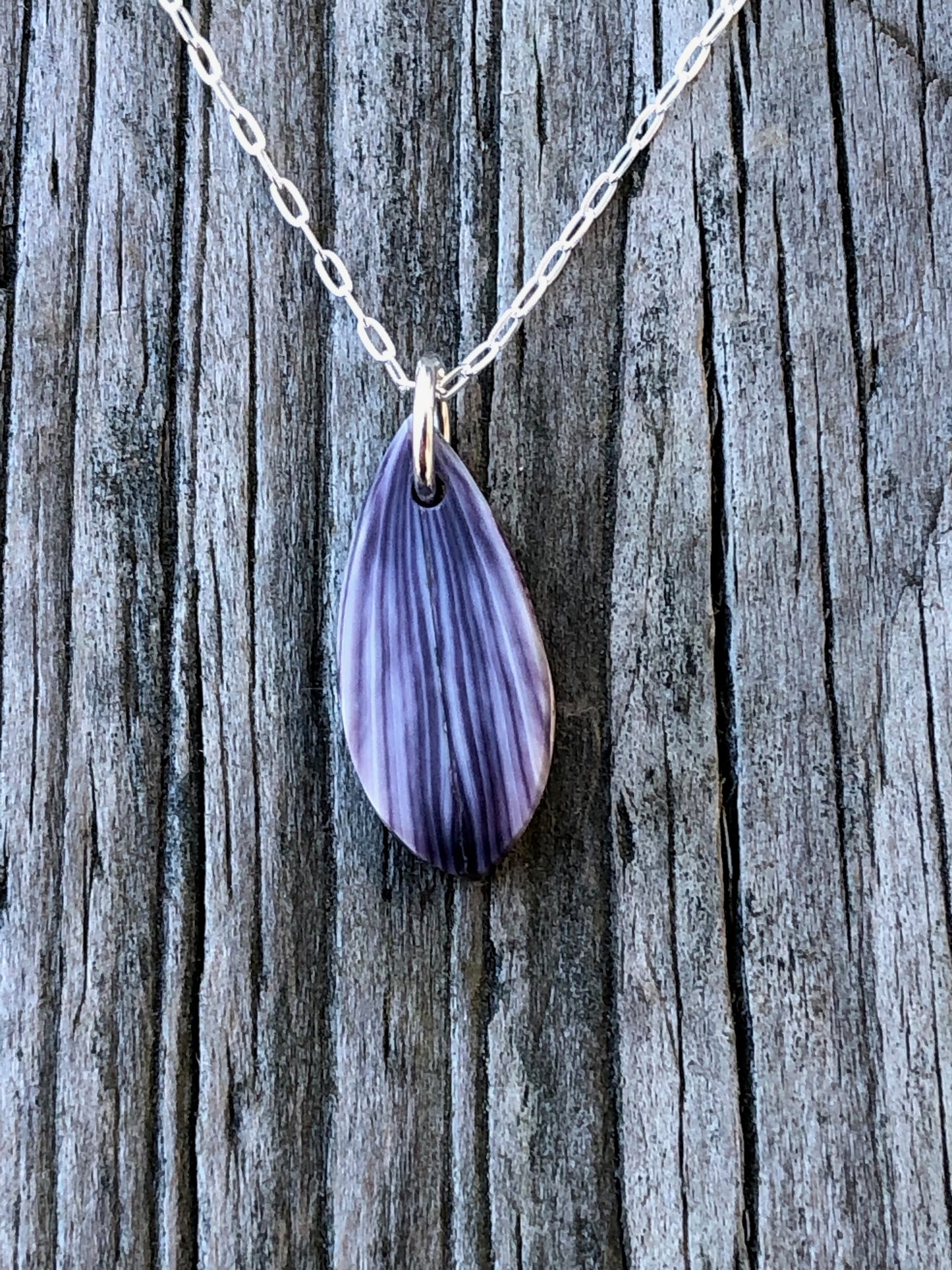 Beautiful Crocus petal necklace