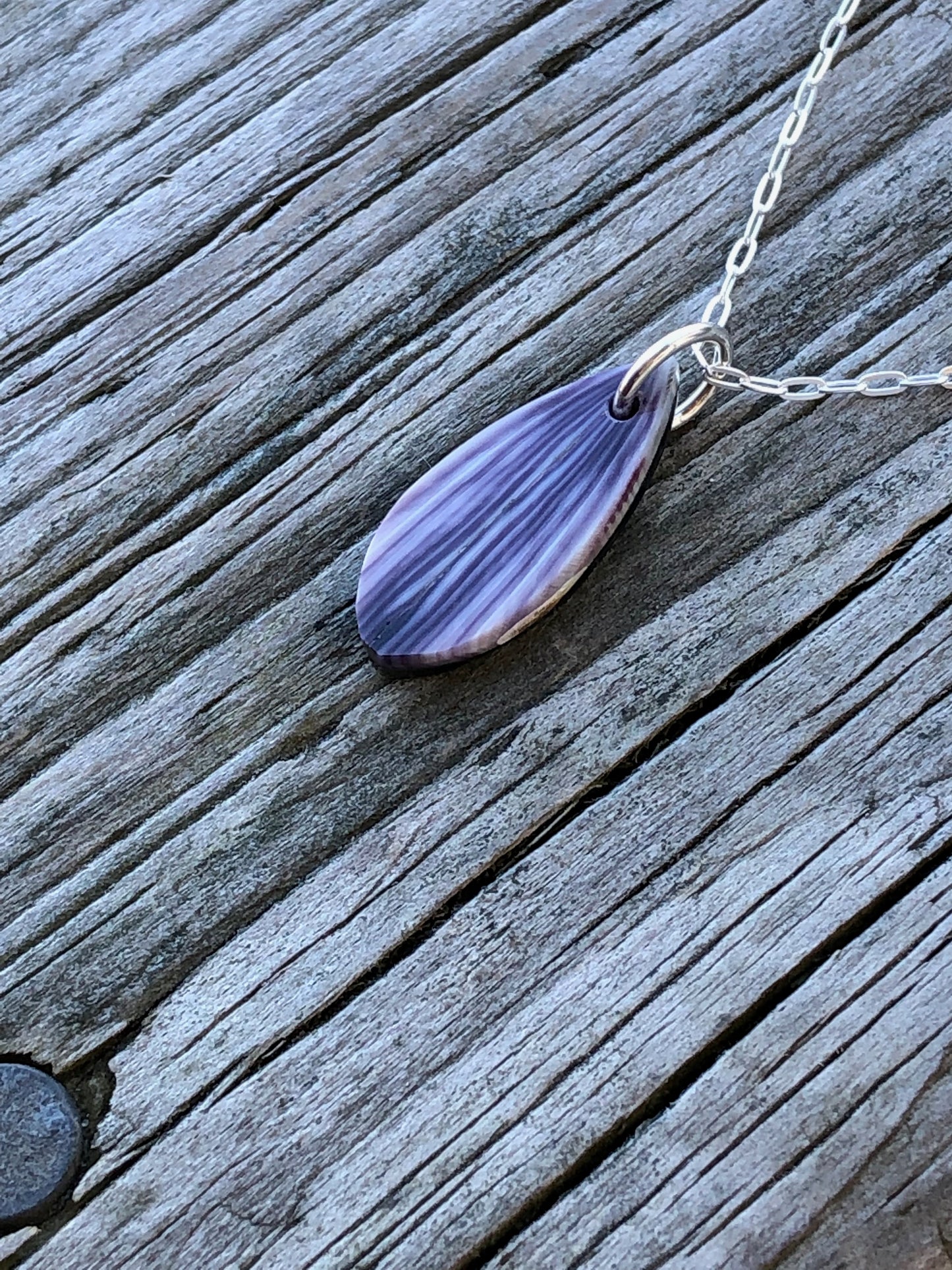 Beautiful Crocus petal necklace