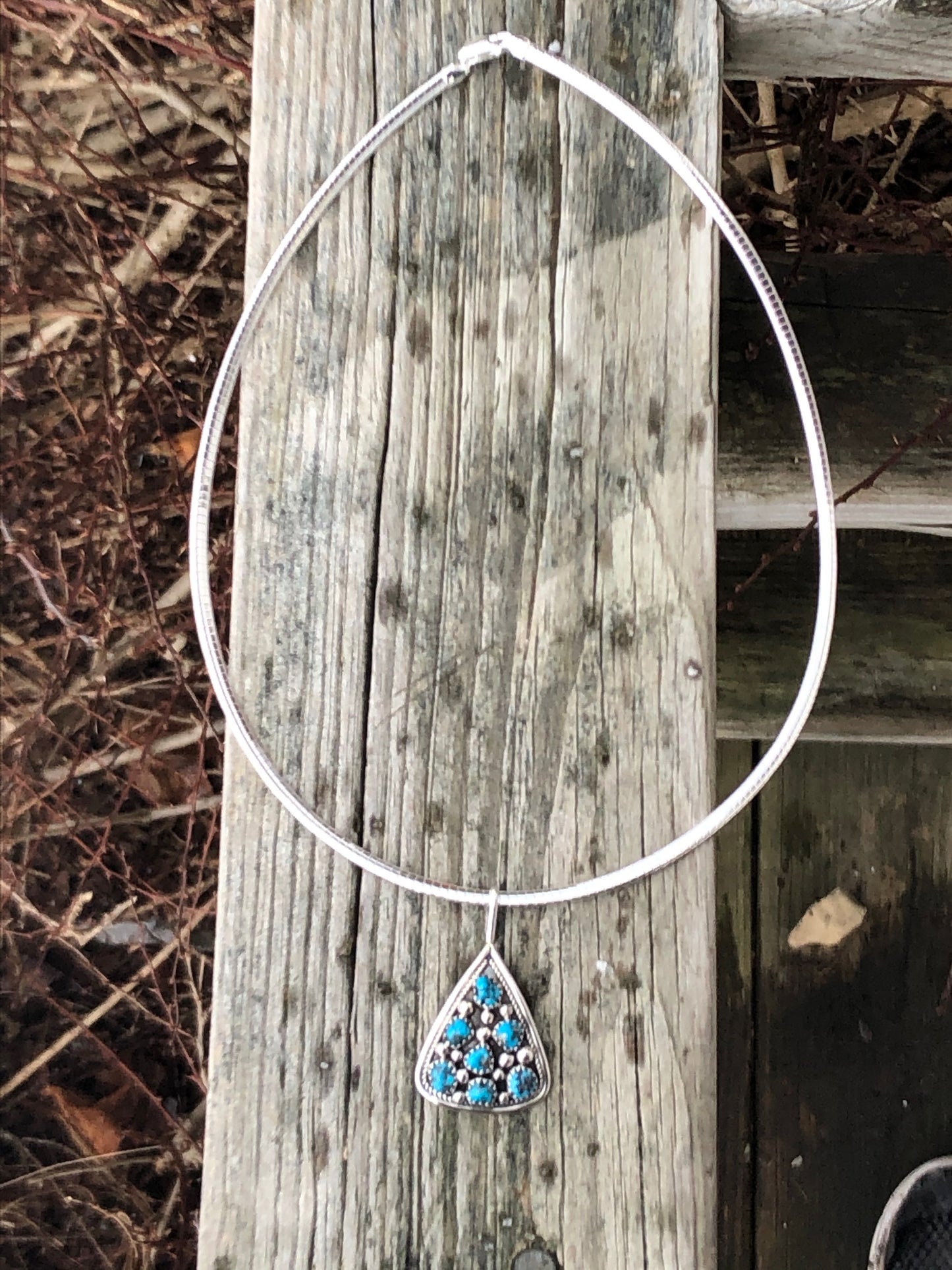 Navajo Sleeping Beauty Turquoise set