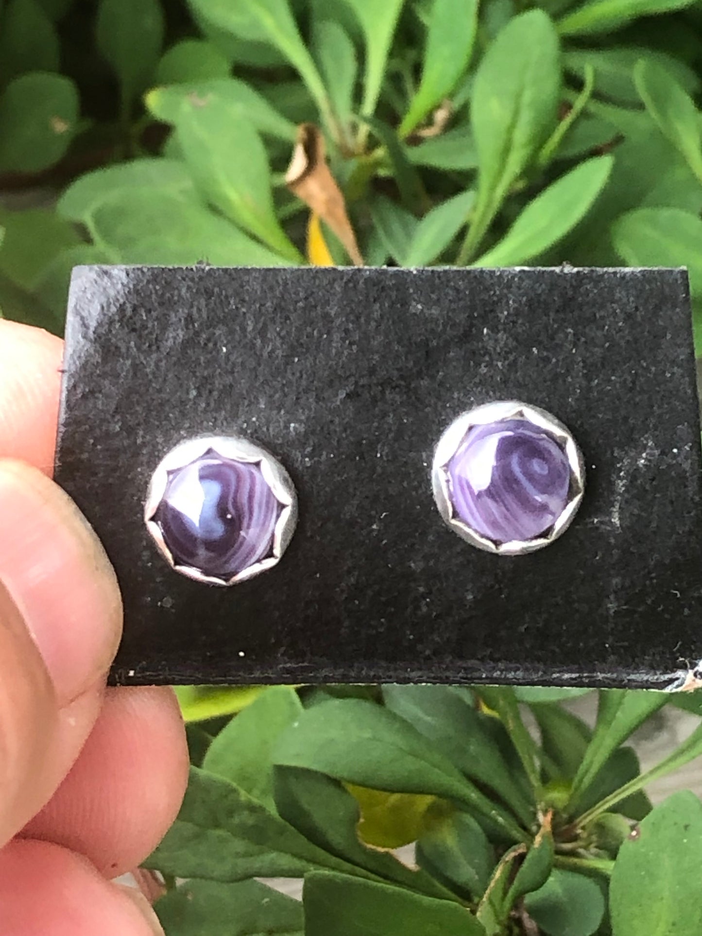 Wampum Circle Studs