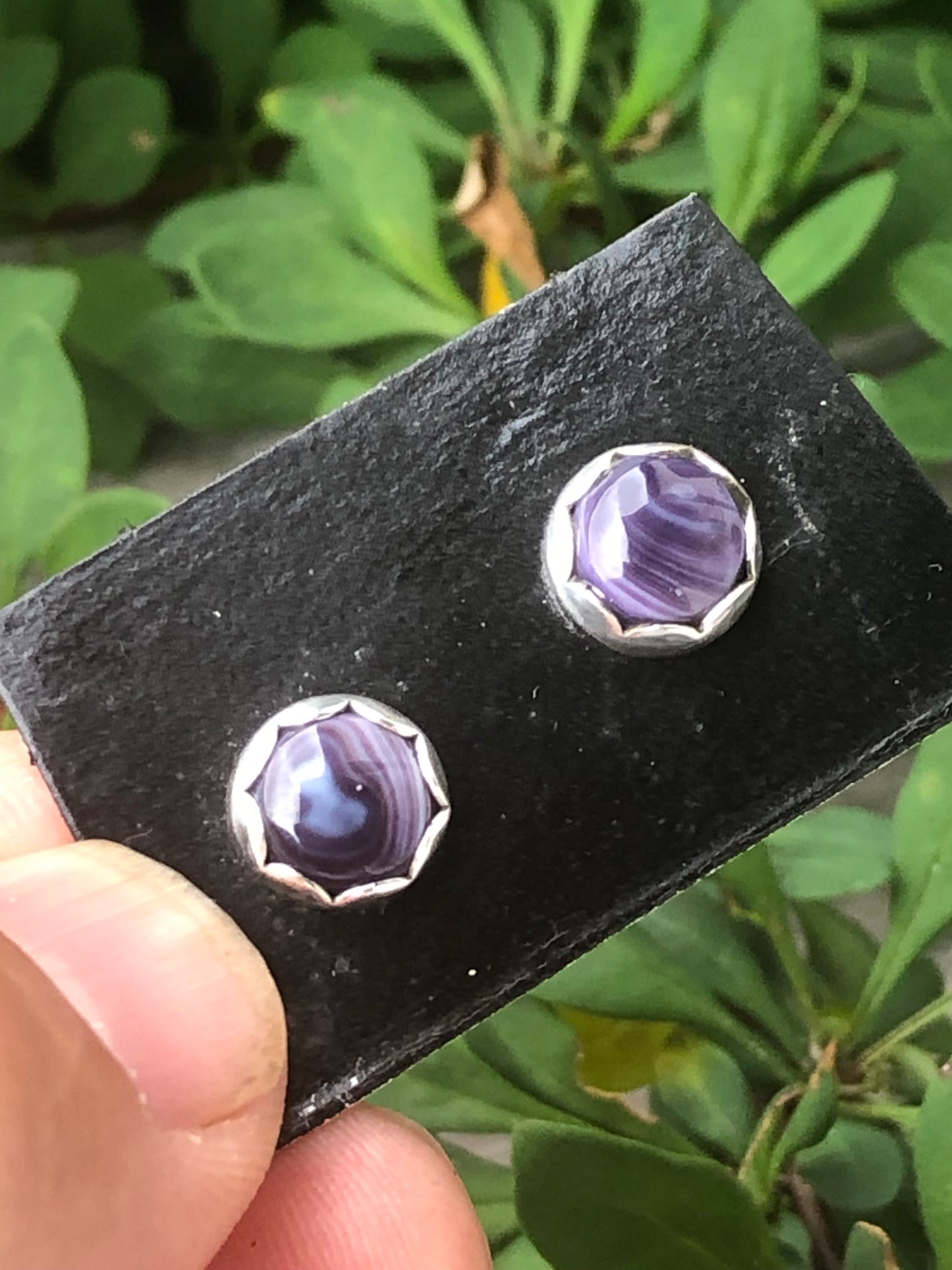 Wampum Circle Studs