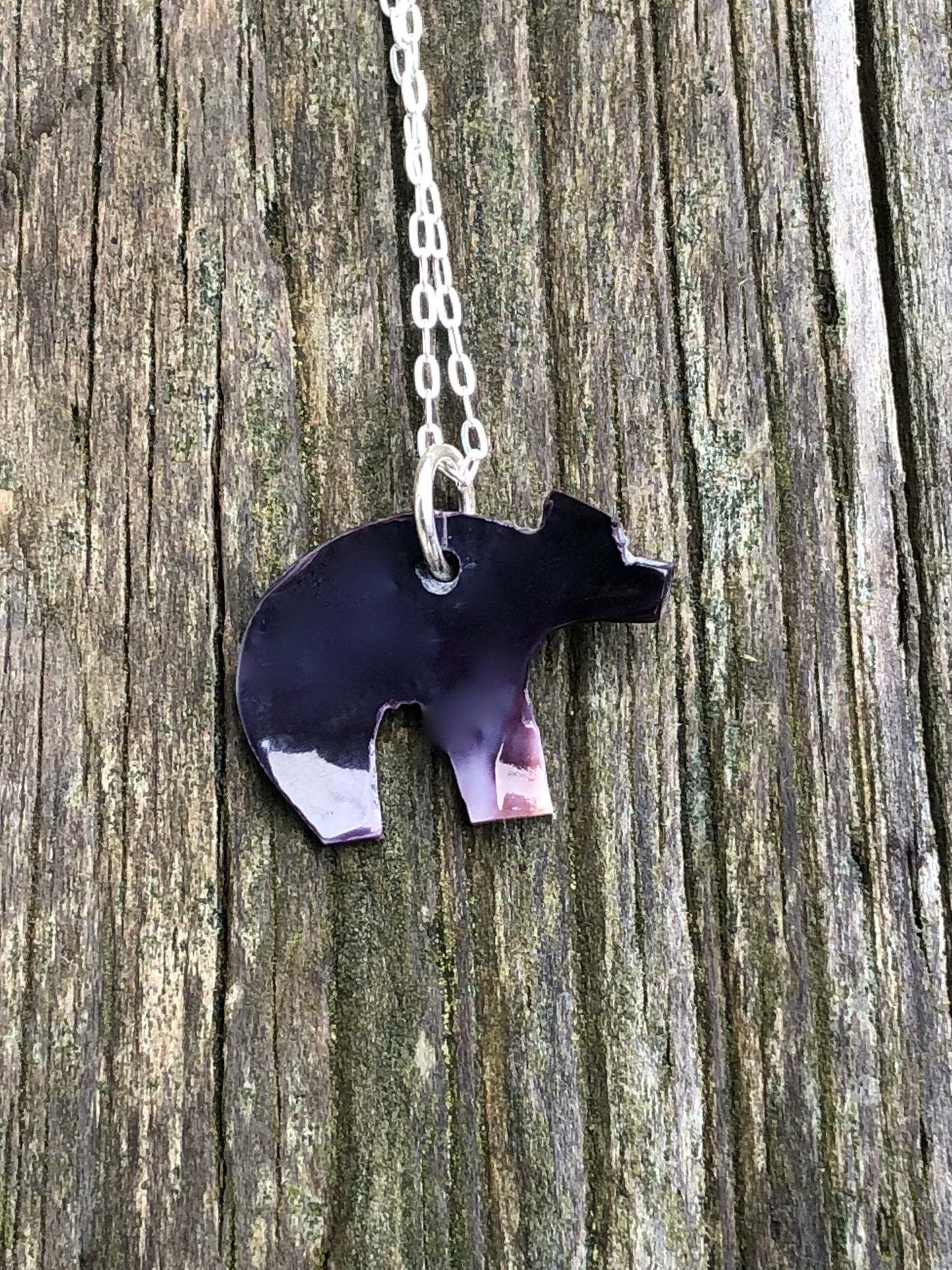 Wampum Bear Style Necklace