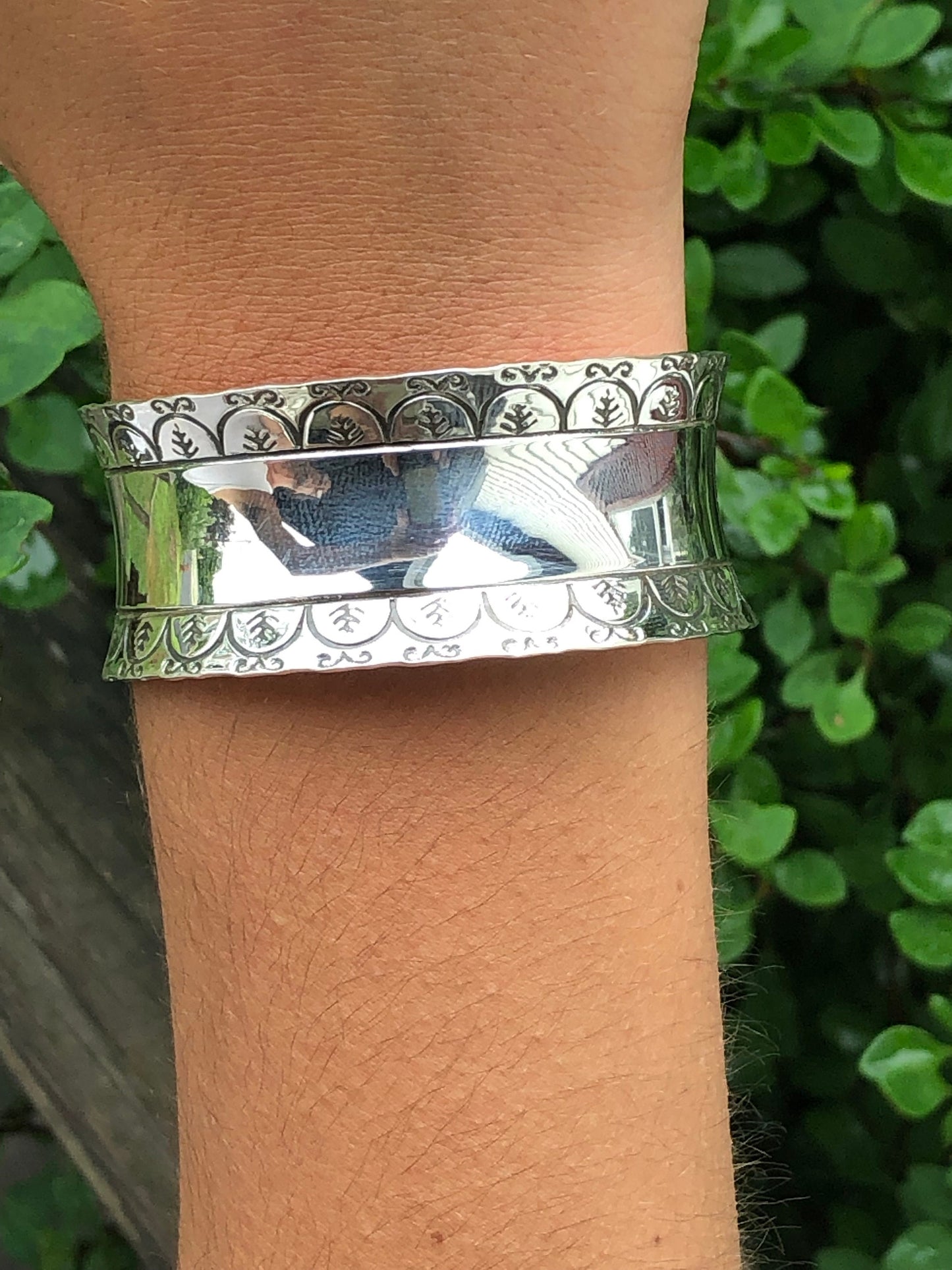 Silver Anticlass Sky Dome Bracelet.