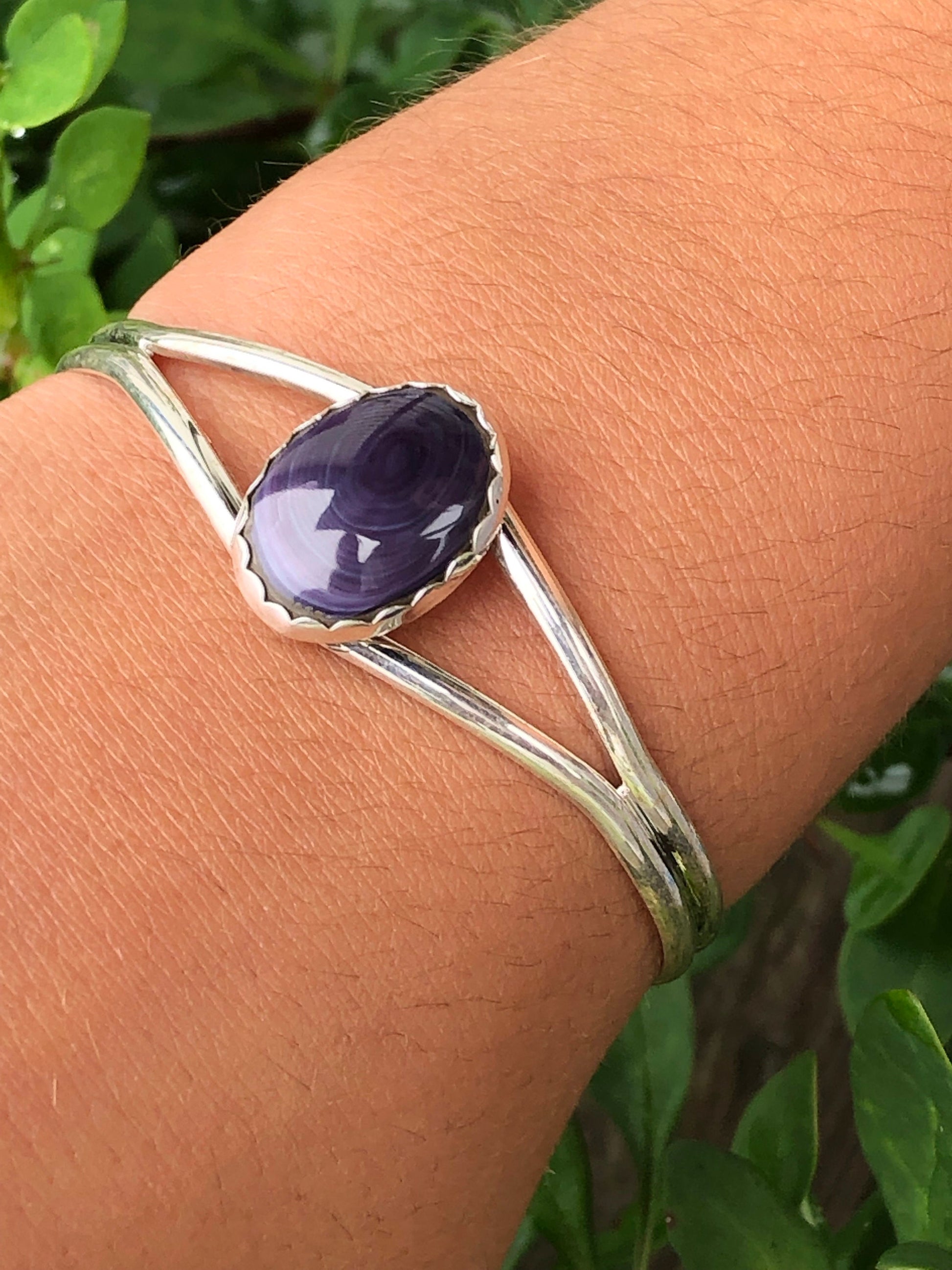 Wampum Oval Bracelet.
