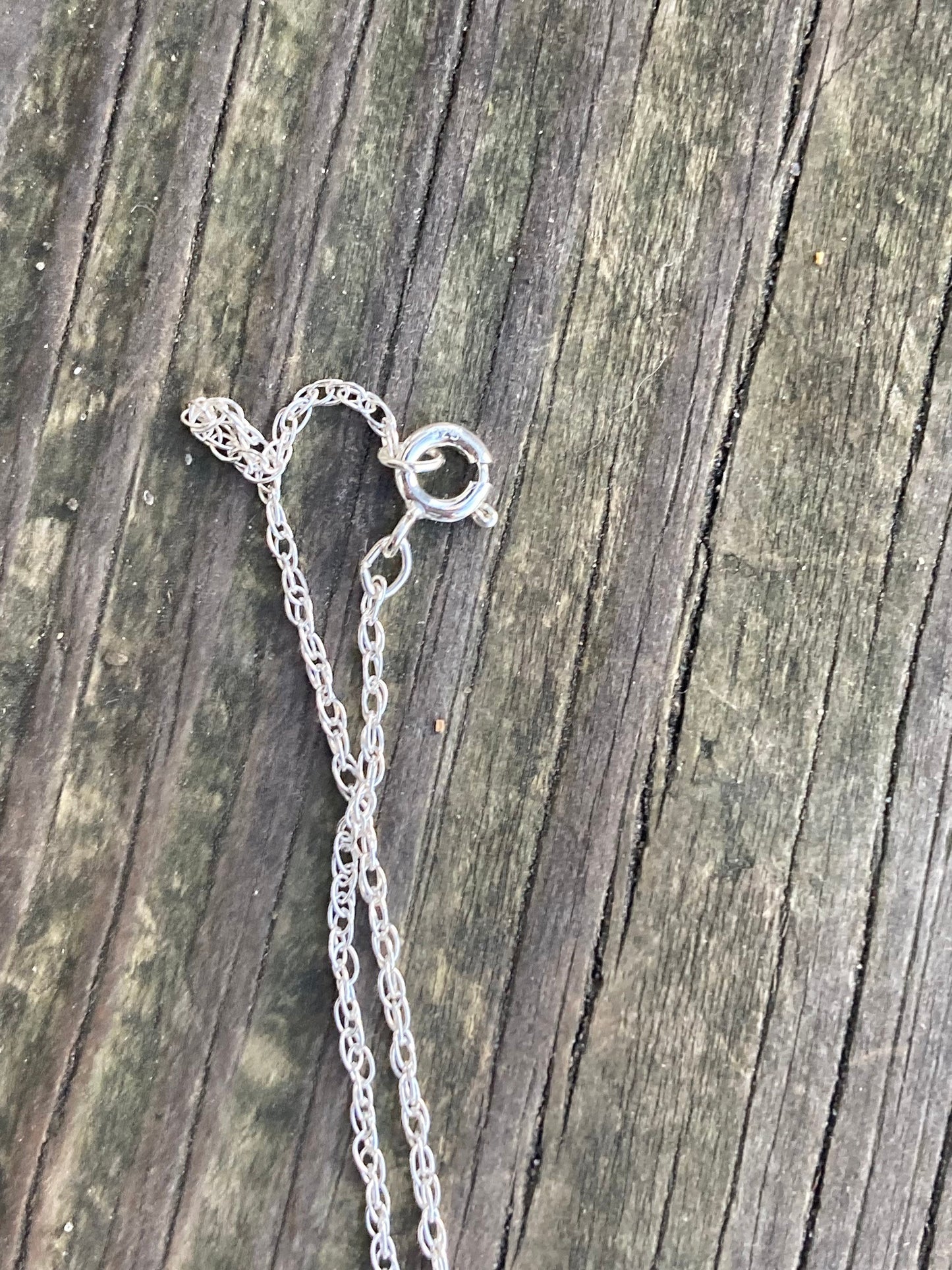 Statement Dangle Necklace Sterling Silver 925