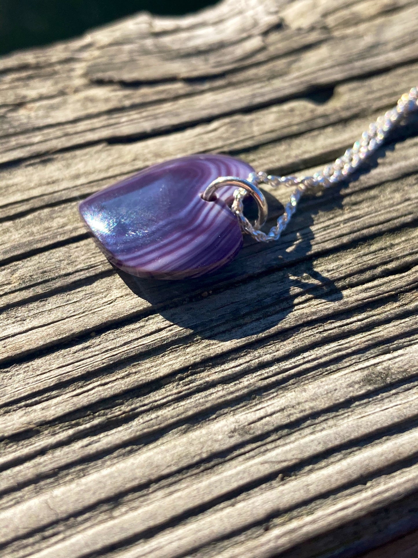 Littletree Wampum heart necklace.